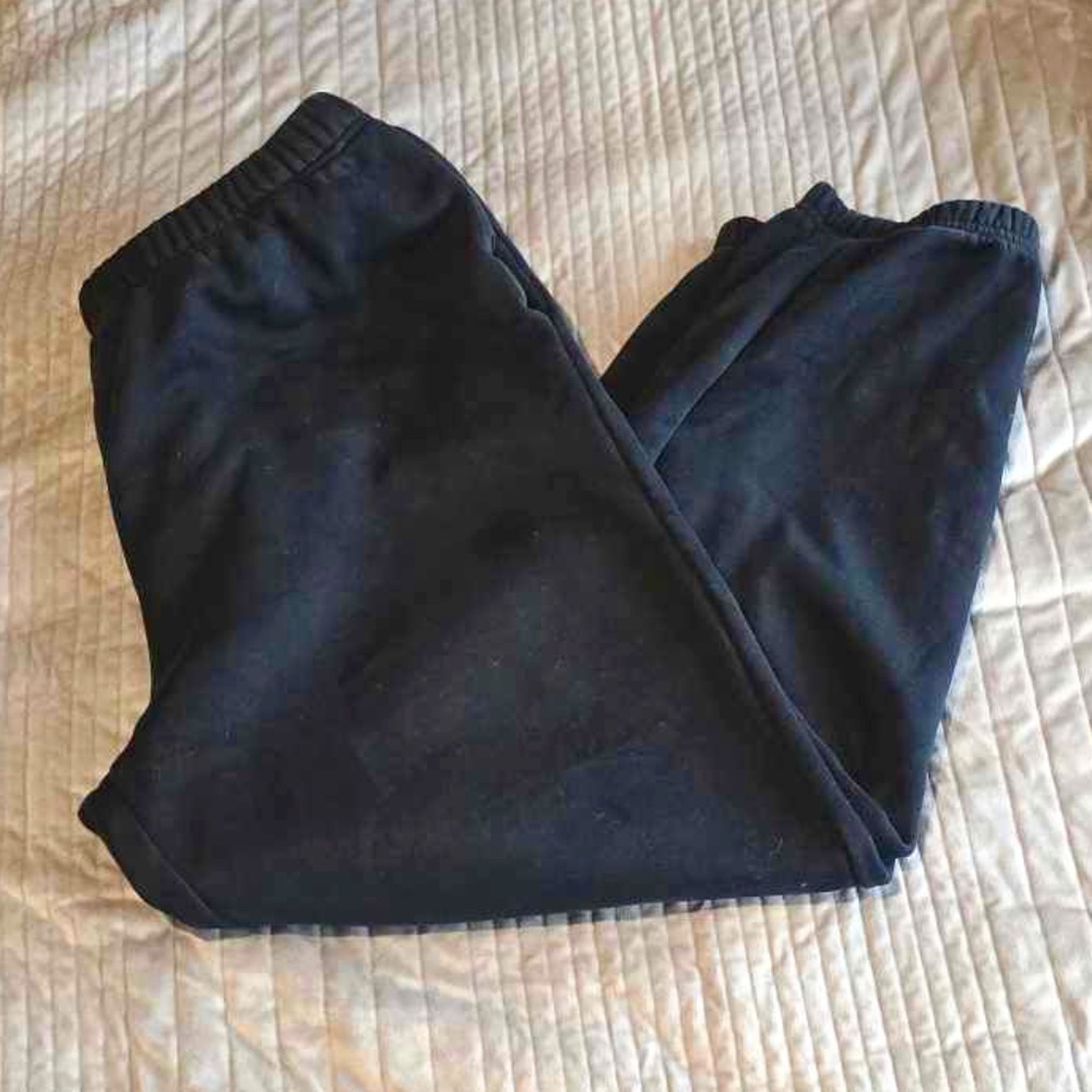 Oversize Joggers in Black by Anrabess